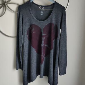 GO Couture heart tunic